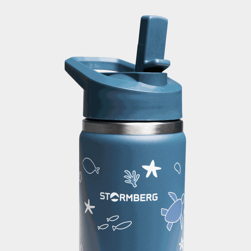 Kall Insulated Bottle 0, 35L, dryckesflaska, termo, barn - full image 3