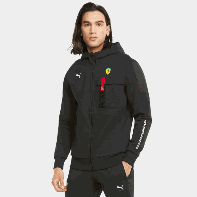 Ferrari Race Hooded Sweat Jacket - Hoodtröjor