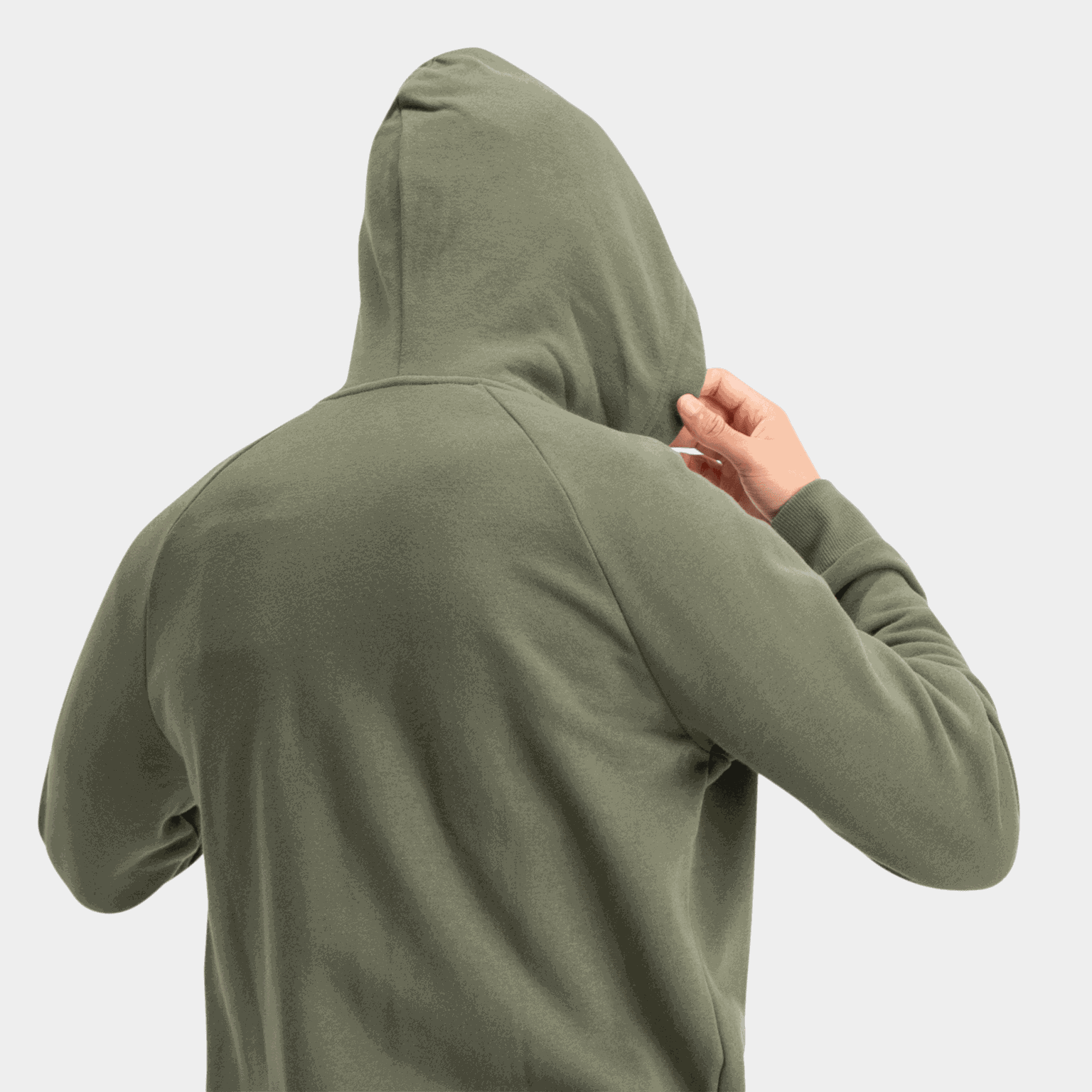 Rival Fleece Full Zip Hoodie, huvjacka, herr - full image 4
