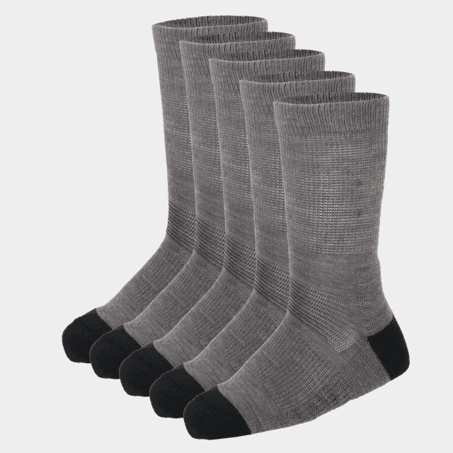 Lillemarka wool sock 5-pack, ullstrumpor, barn - Ullstrumpor