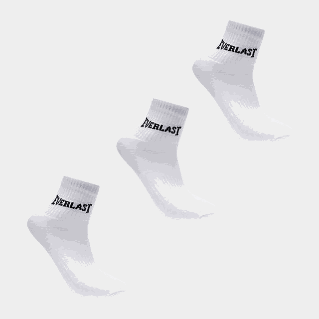 Quarter Sock 3Pk, strumpor, herr - Bomullsstrumpor