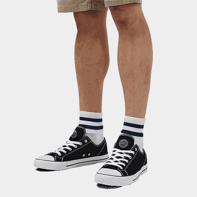 Canvas Low Trainers, sneakers, herr - Fritidsskor & Sneakers