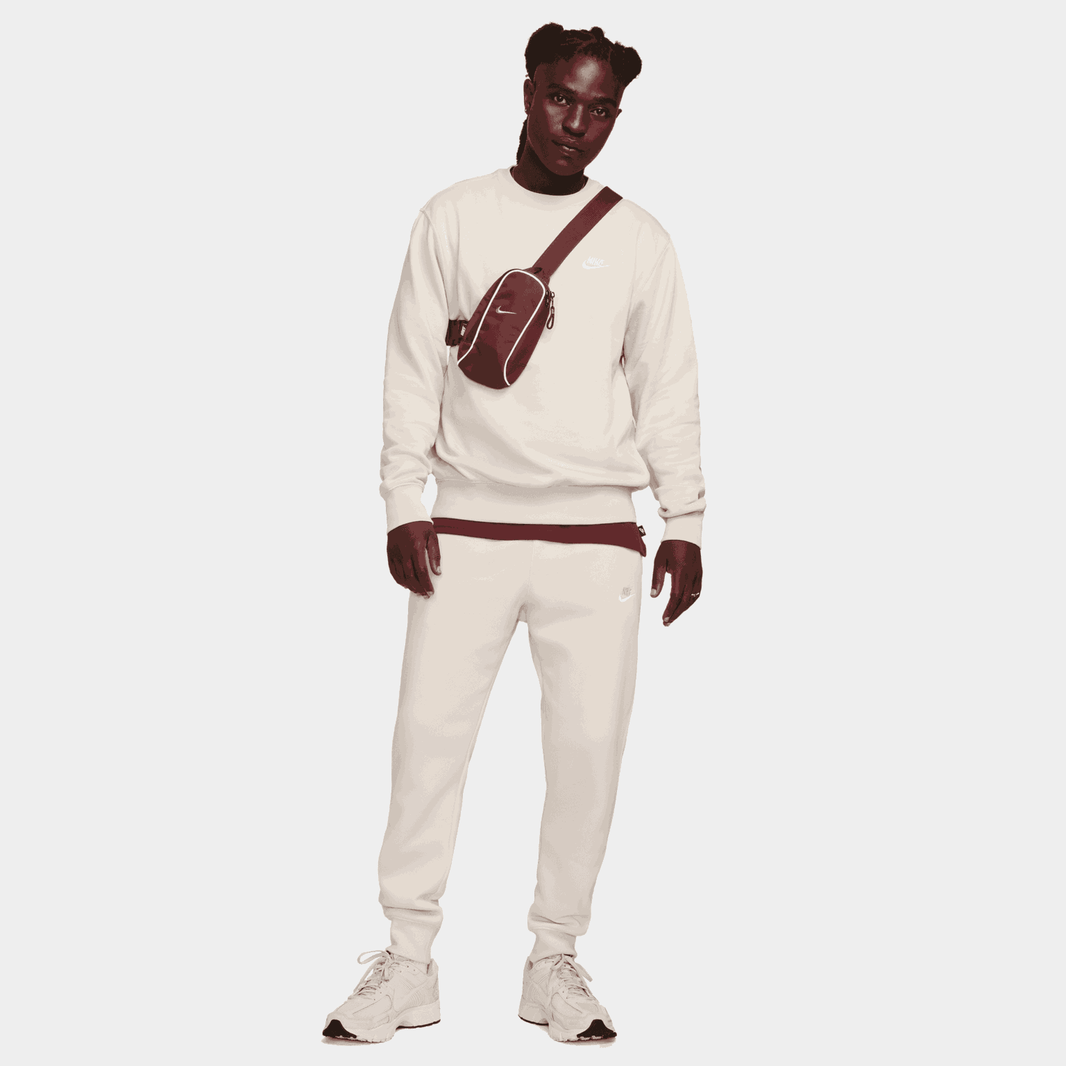 Sportswear Club Fleece Crew, collegetröja, herr - full image 4
