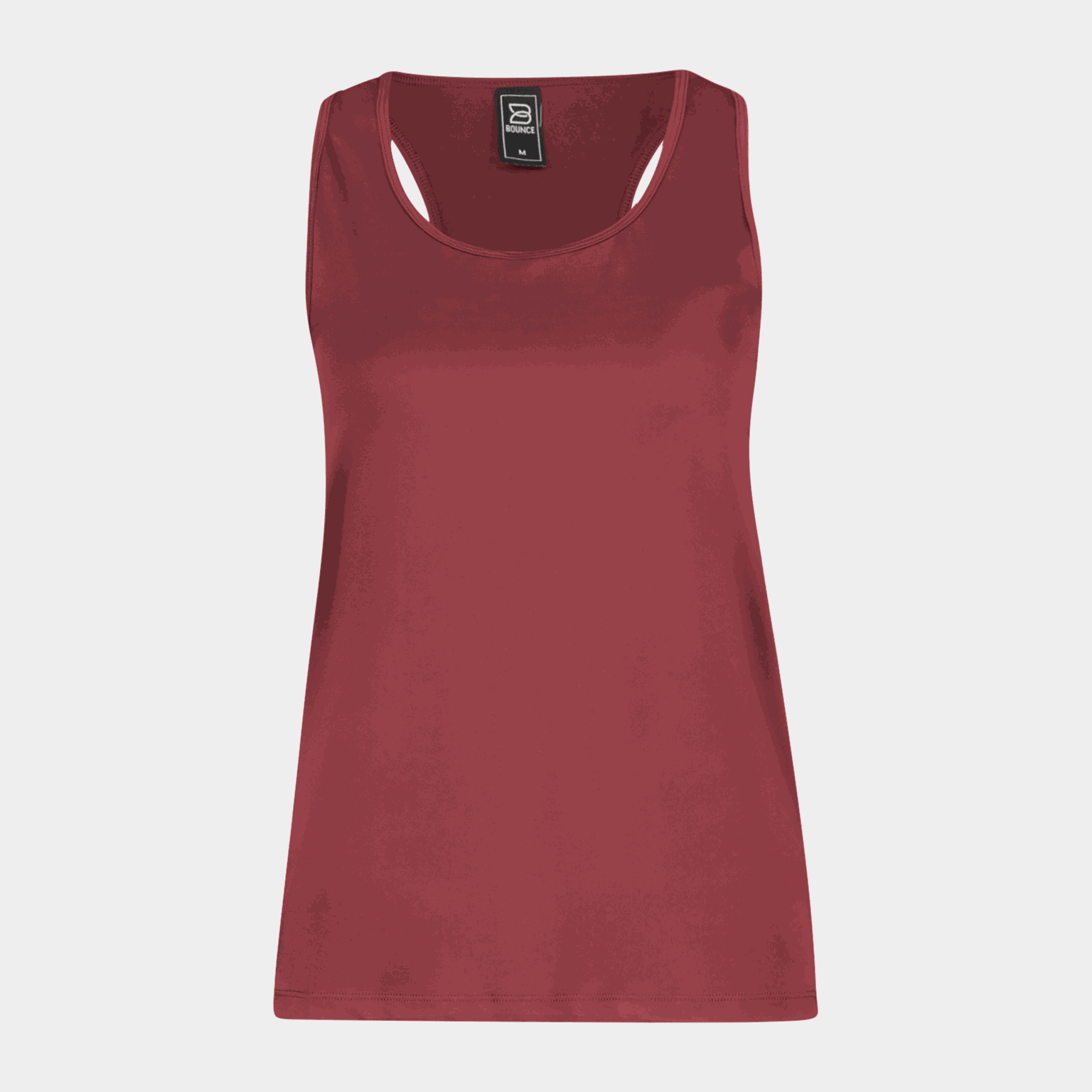 Singlet, linne, dam - Linnen - Röd | XXL