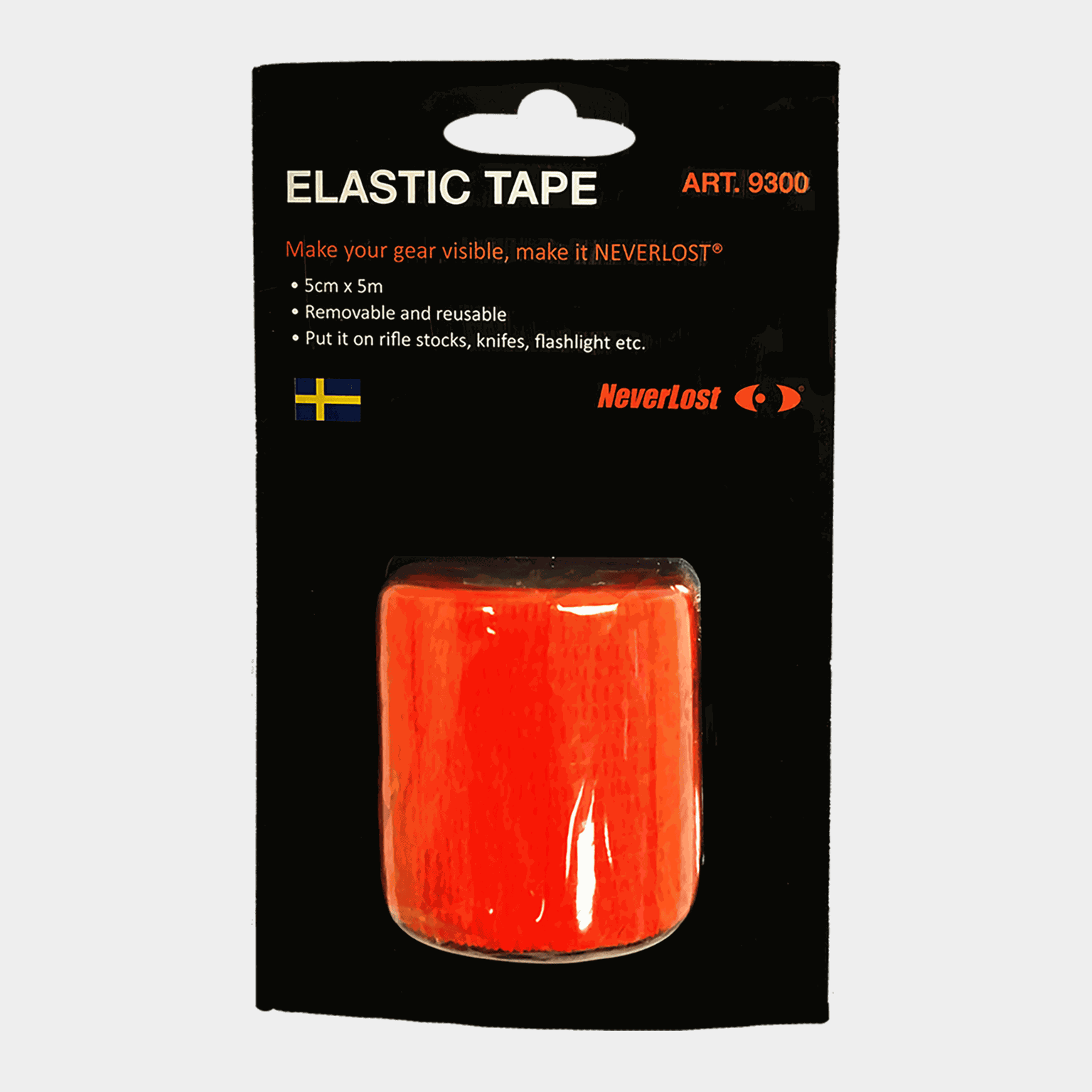 Orange Self Cling Tape, markeringstejp - full image 1