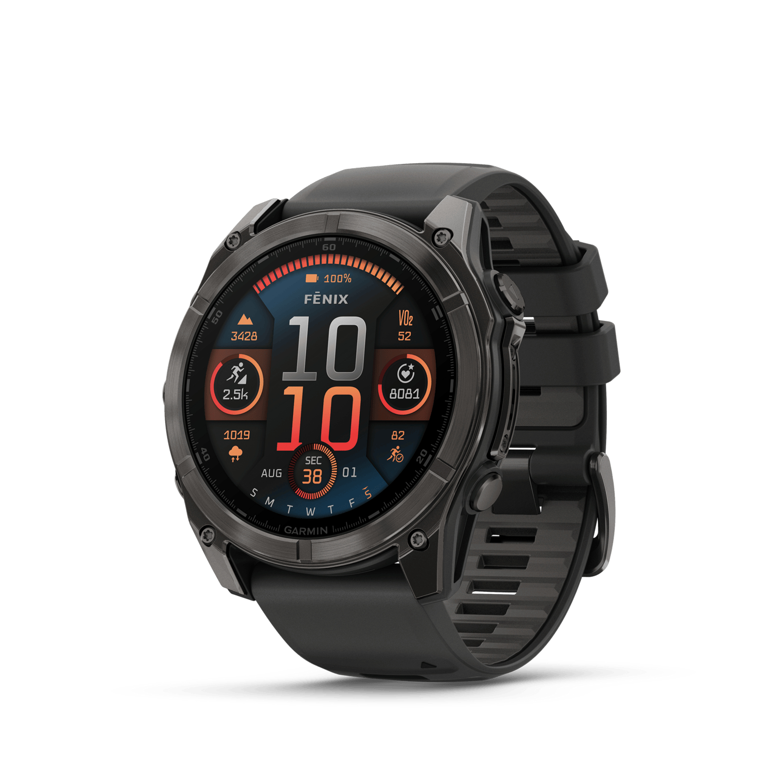 fenix 8 – 51mm, AMOLED, Sapphire, Titanium, smartklocka