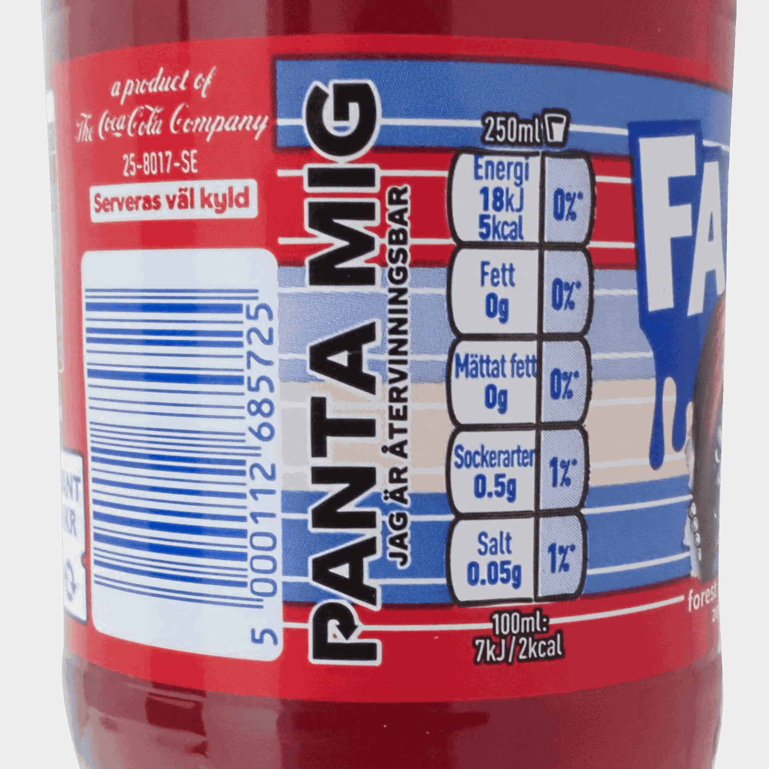 Fanta Zero Sugar Forest Berries, läsk - full image 2