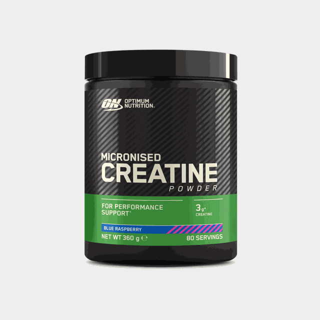 Micronised Creatine Powder 360g Blue Raspberry, kreatin - Prestationshöjare