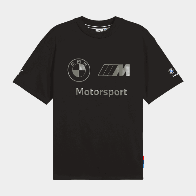 BMW MMS Stacked Lux Logo Tee 2, t-shirt, herr - Fritids-T-Shirt