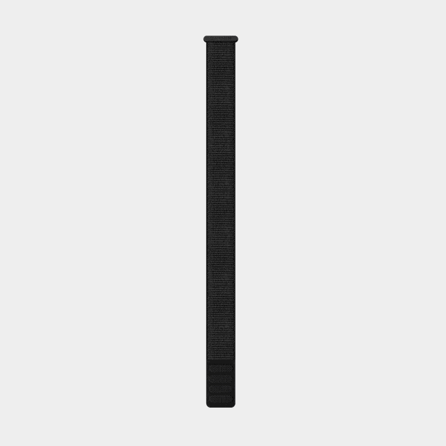 UltraFit Nylon Strap (20 mm) - Black, klockarmband, silikonarmband - Puls Tillbehör