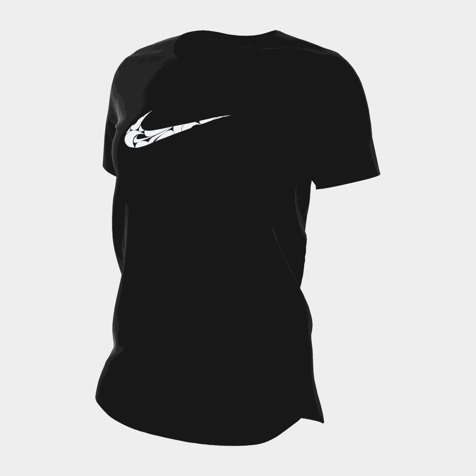 One Swoosh HyperBright Dri-FIT Short Sleeve Top, träningströja, dam - full image 1