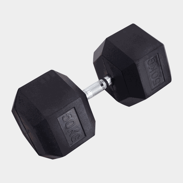 Hex Dumbbell 50 kg, hantel - Hantlar