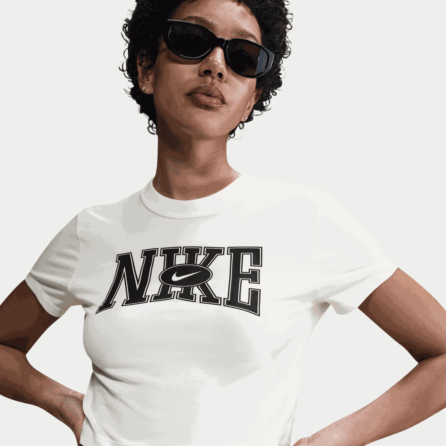 Nsw Slim Crop Tee Street, t-shirt, dam - full image 2