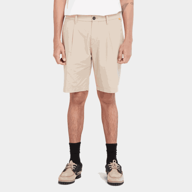 Cotton Linen Short, shorts, herr - Fritidsshorts