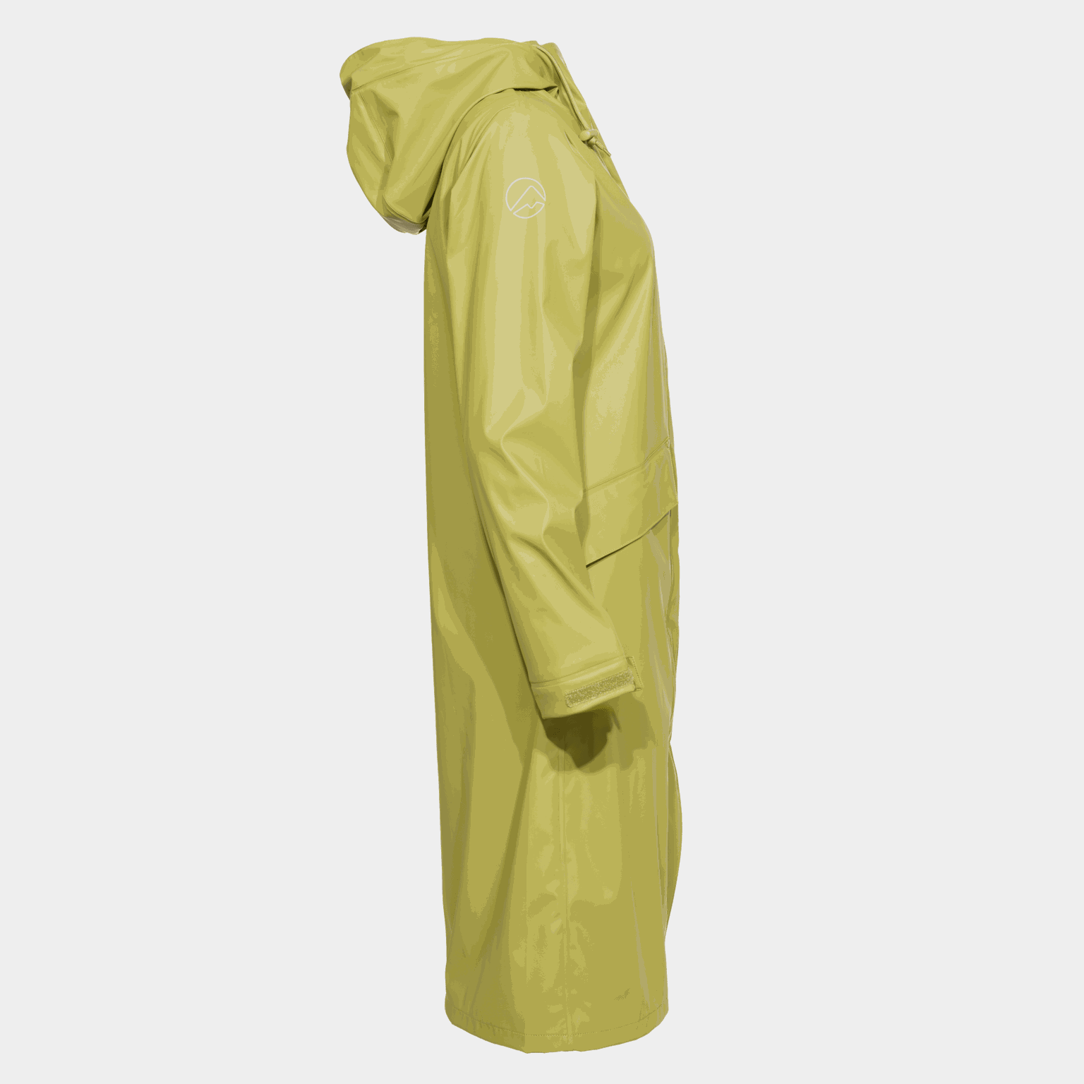 Bergen Long Raincoat regnrock, dam - full image 2