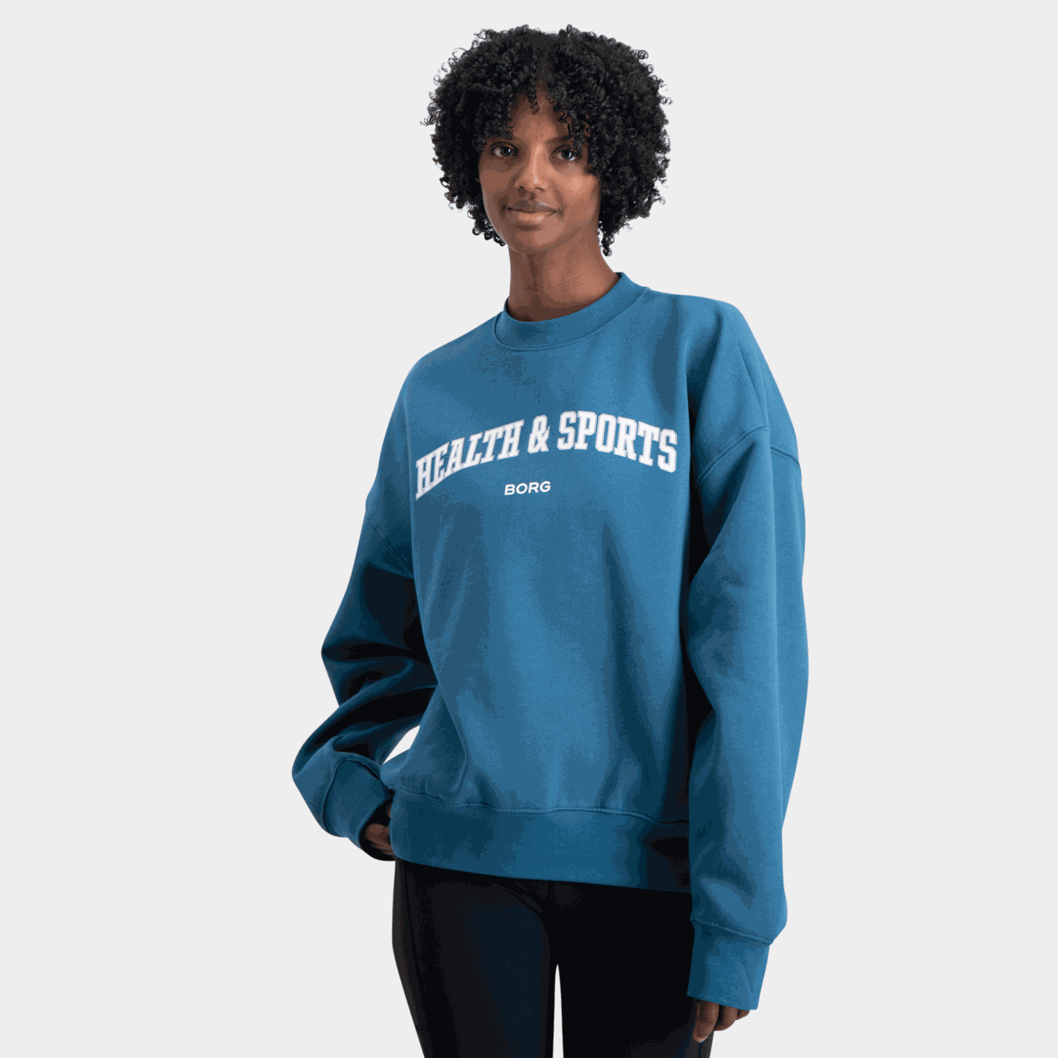 Studio Oversized Crew, collegetröja, dam - full image 1