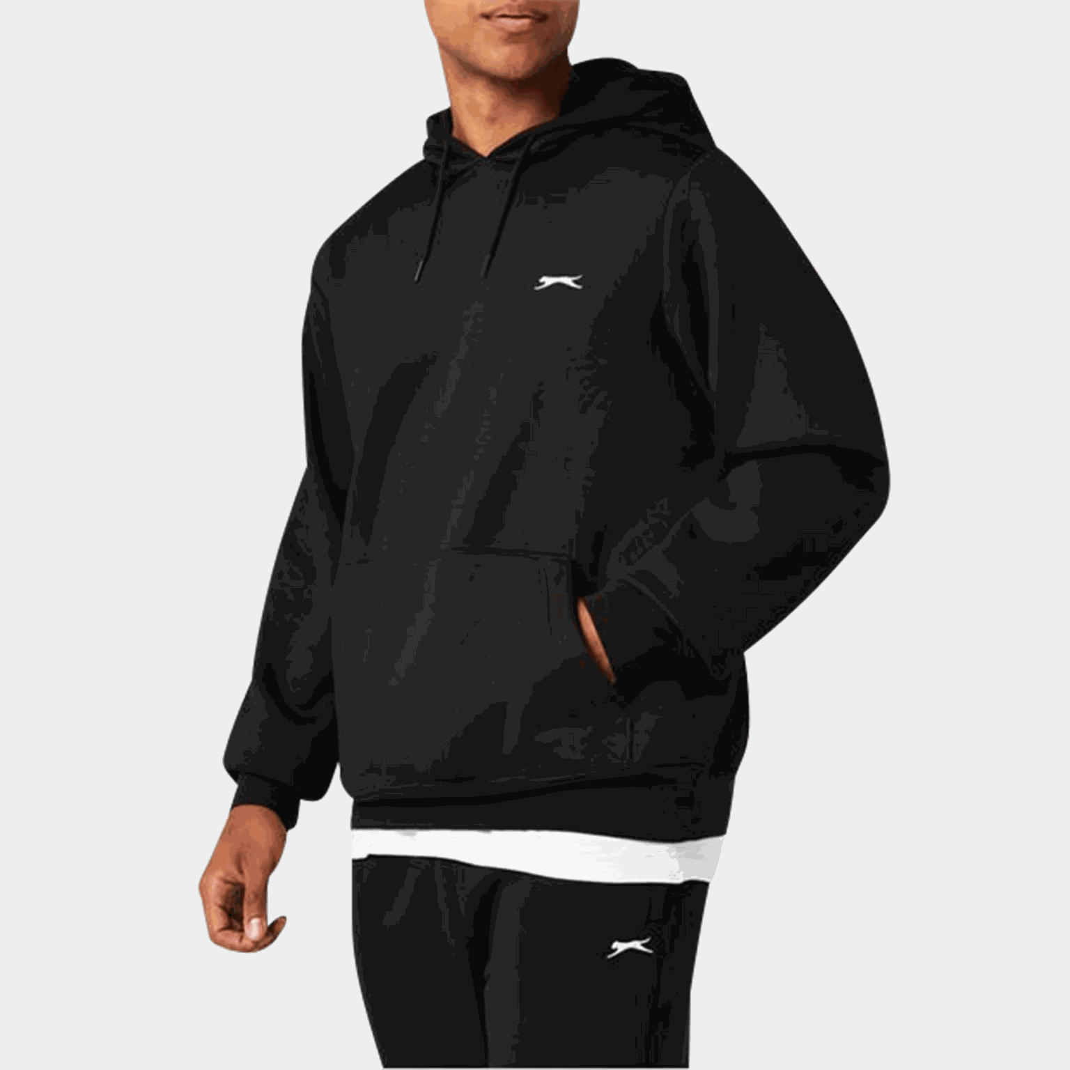 Fleece Hoodie, huvtröja, herr - full image 1