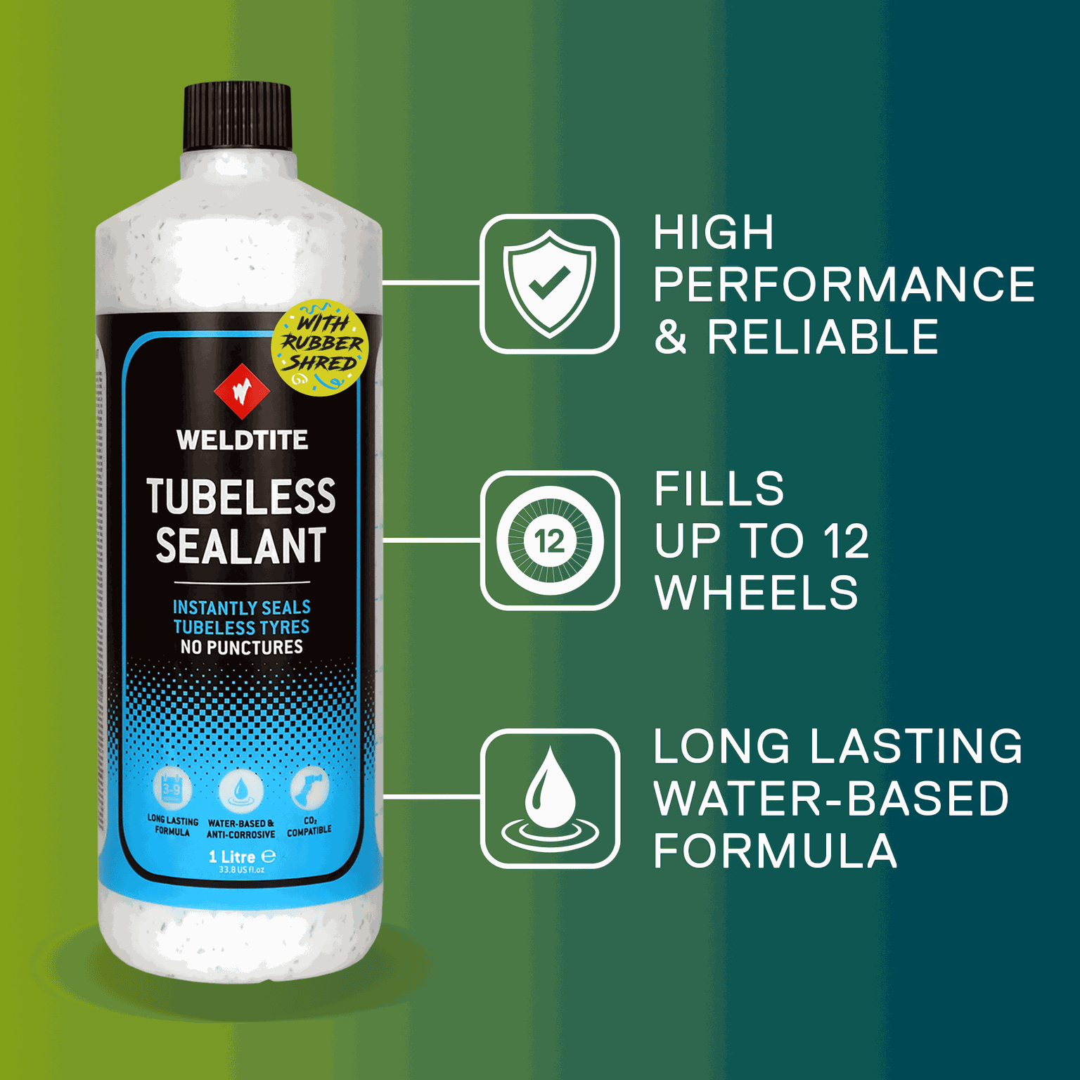 Tubeless Sealant 1L, tätningsmedel - full image 4