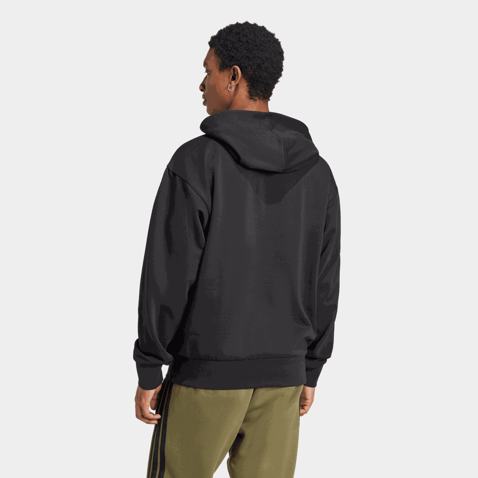 Essentials Feelcozy Fleece Hoodie, huvtröja, herr - full image 3